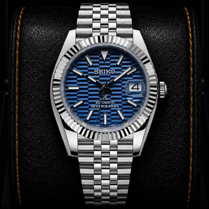 SKL Fluted Textured Blue