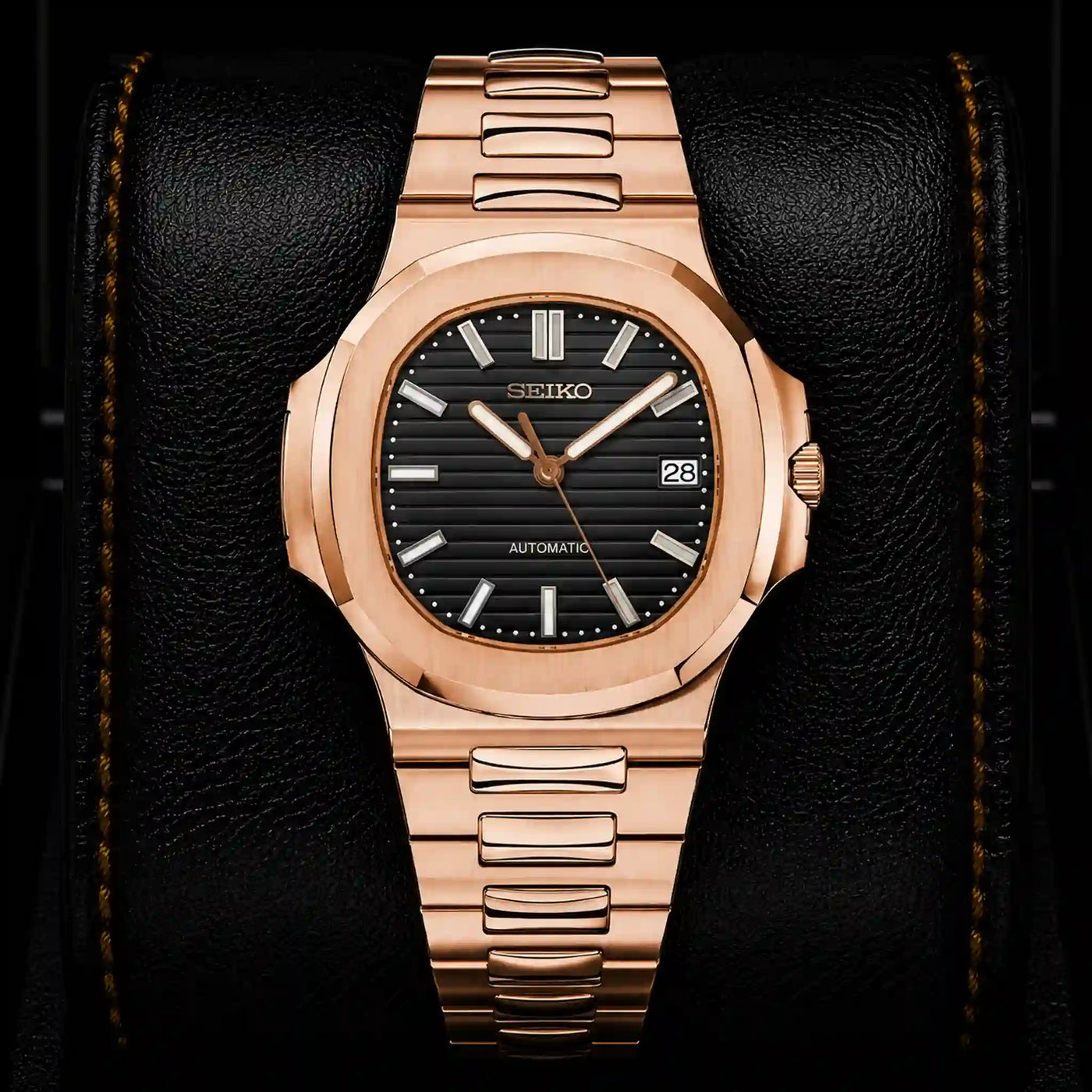SKL Nautil Rose Gold Black