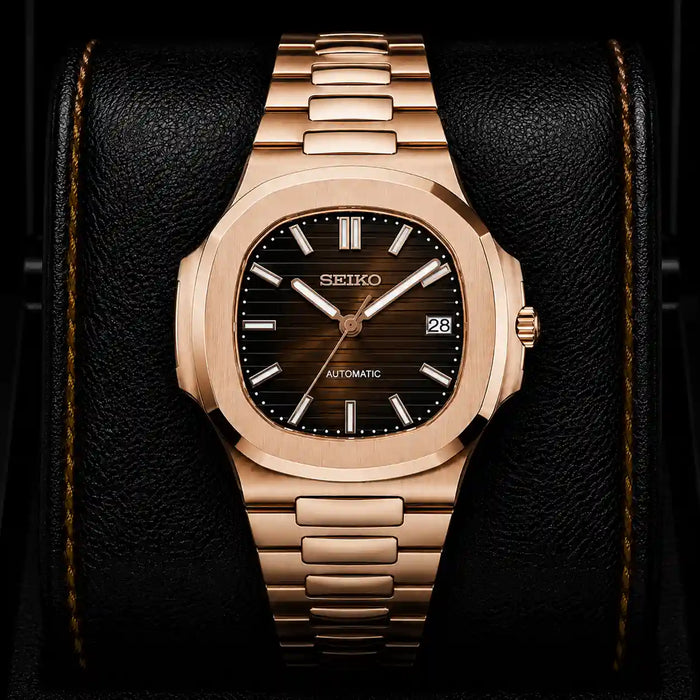SKL Nautil Rose Gold Chocolate