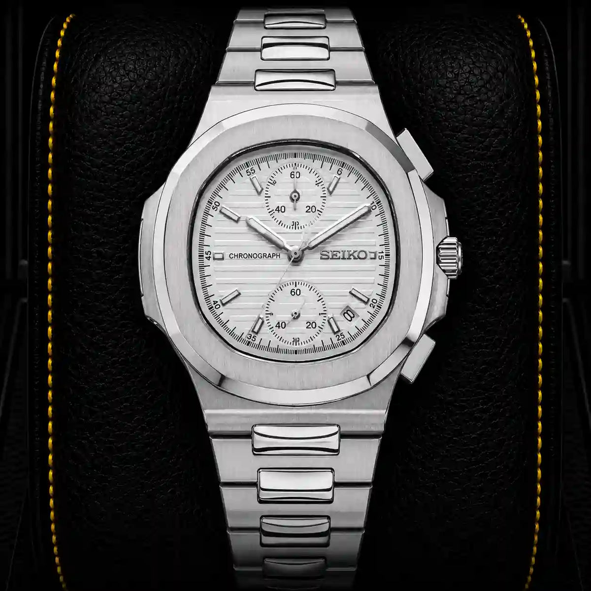 SKL Nautil Chrono Silver