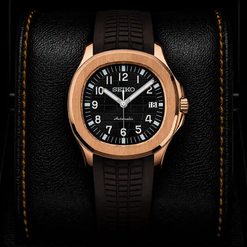 SKL Aqua Rose Gold Black