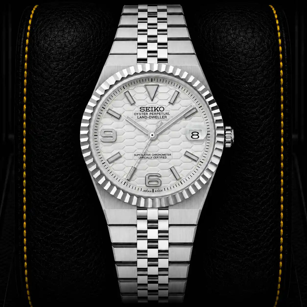 SKL Land Fresh White Dial