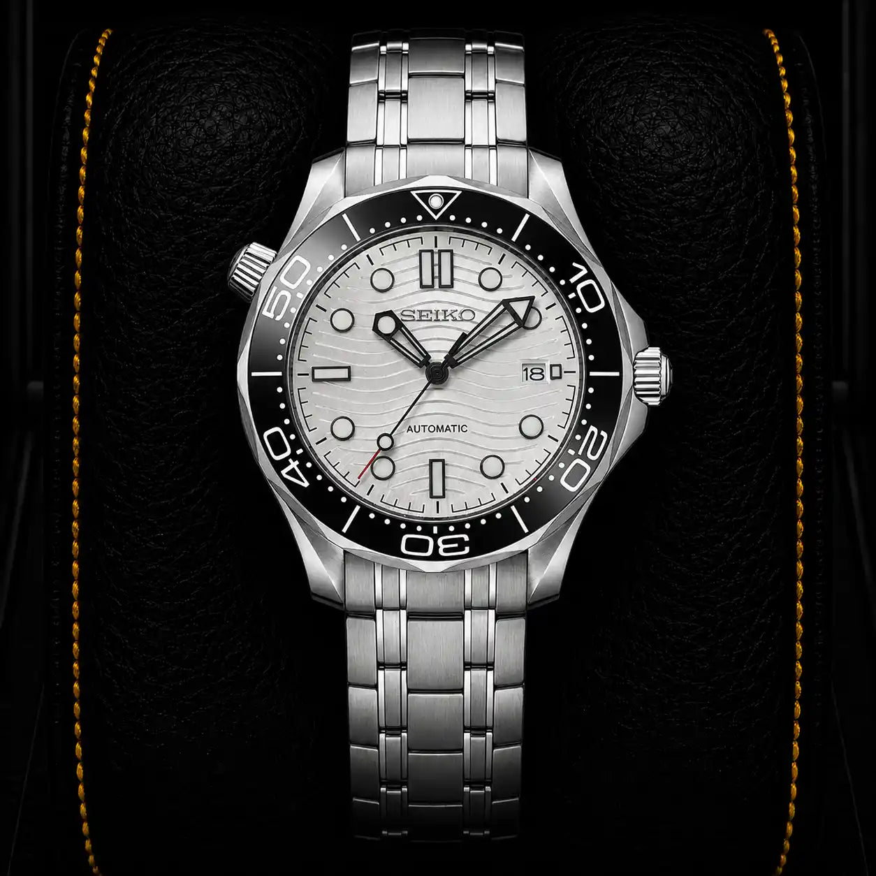 SKL Mariner White Dial